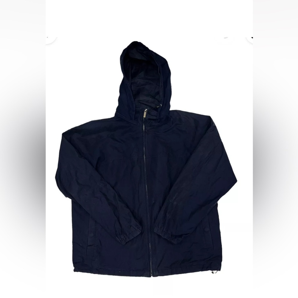 Polo Ralph Lauren Golf Blue Full Zip Hooded Jacket Size Large